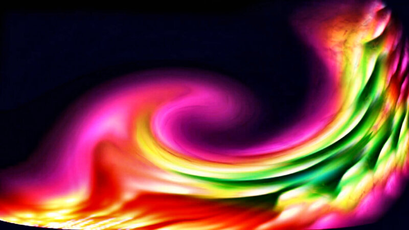 Colorful Swirl Pattern — Pink, Vibrant, Abstract