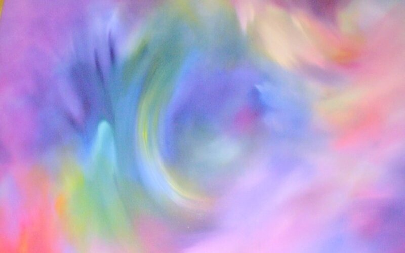 Colorful Swirl Pattern — Purple, Dreamy