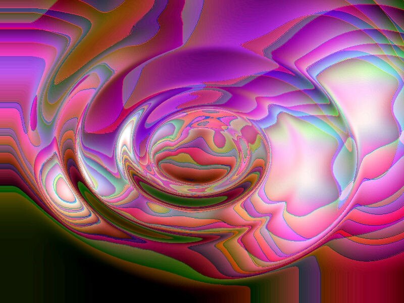 Colorful Swirl Pattern — Purple