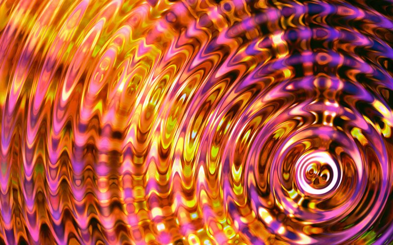 Colorful Swirl Pattern — Purple, Vibrant