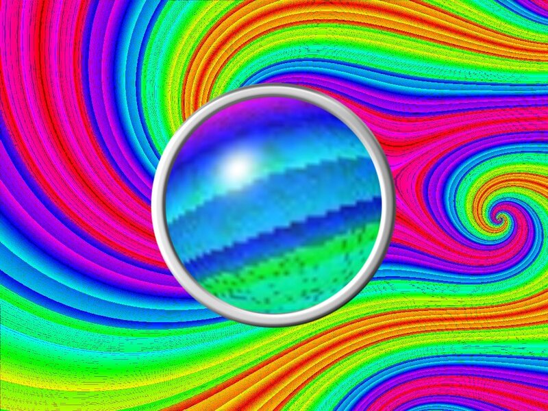 Colorful Swirl Pattern — Rainbow