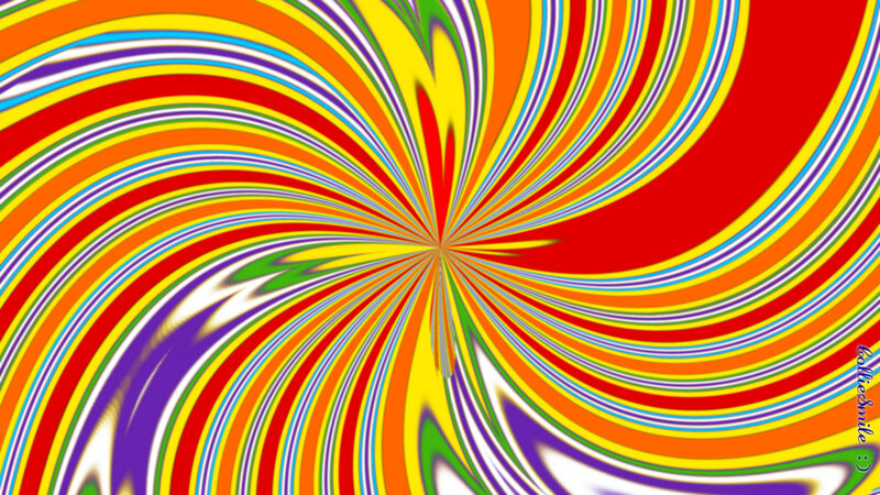 Colorful Swirl Pattern — Red, Vibrant, Abstract, Swirls, Lines