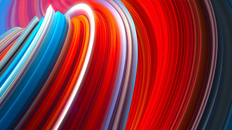 Colorful Swirling Lines