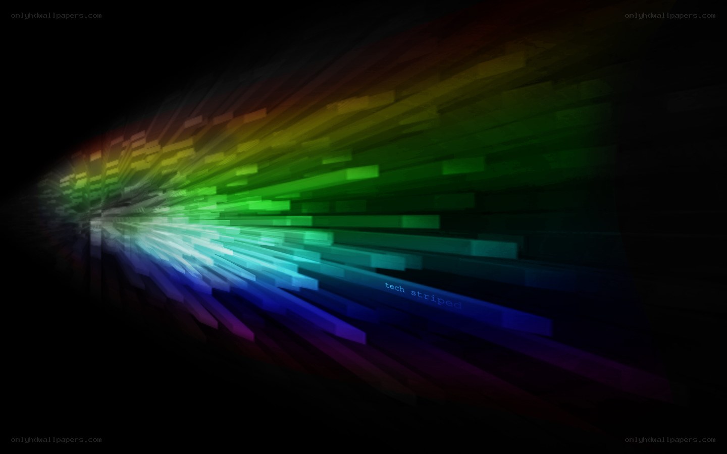 colorful tech stripes
