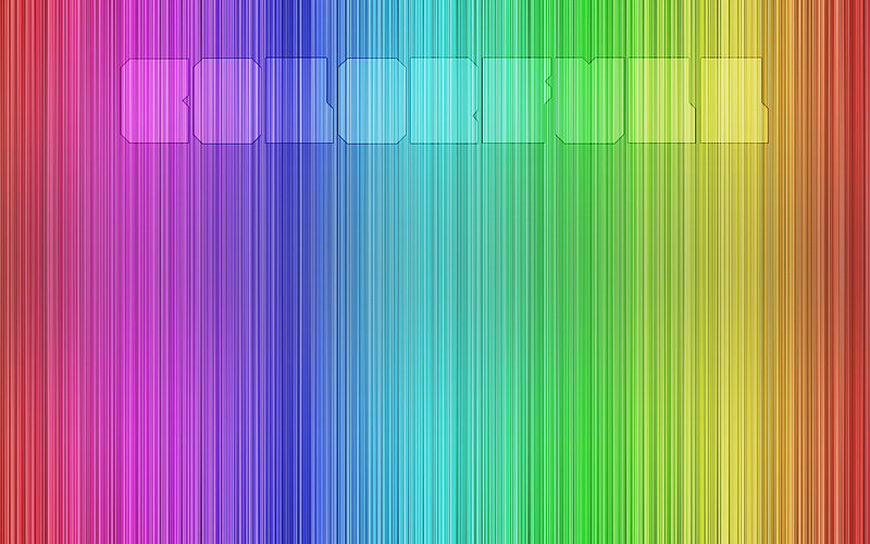 colorful text background