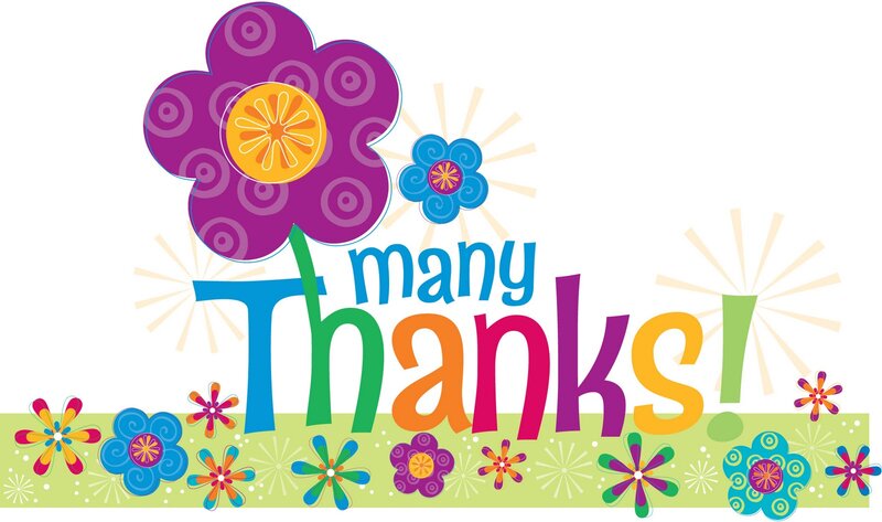 Colorful Thank You Card