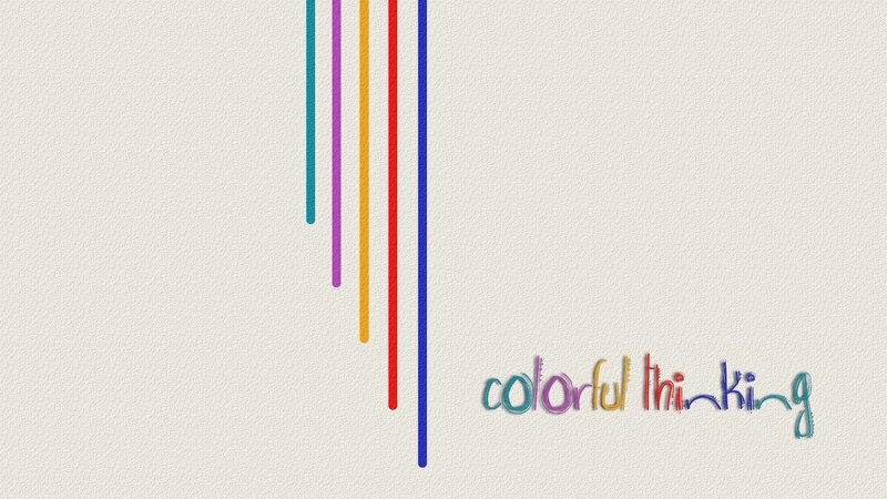 colorful thinking design