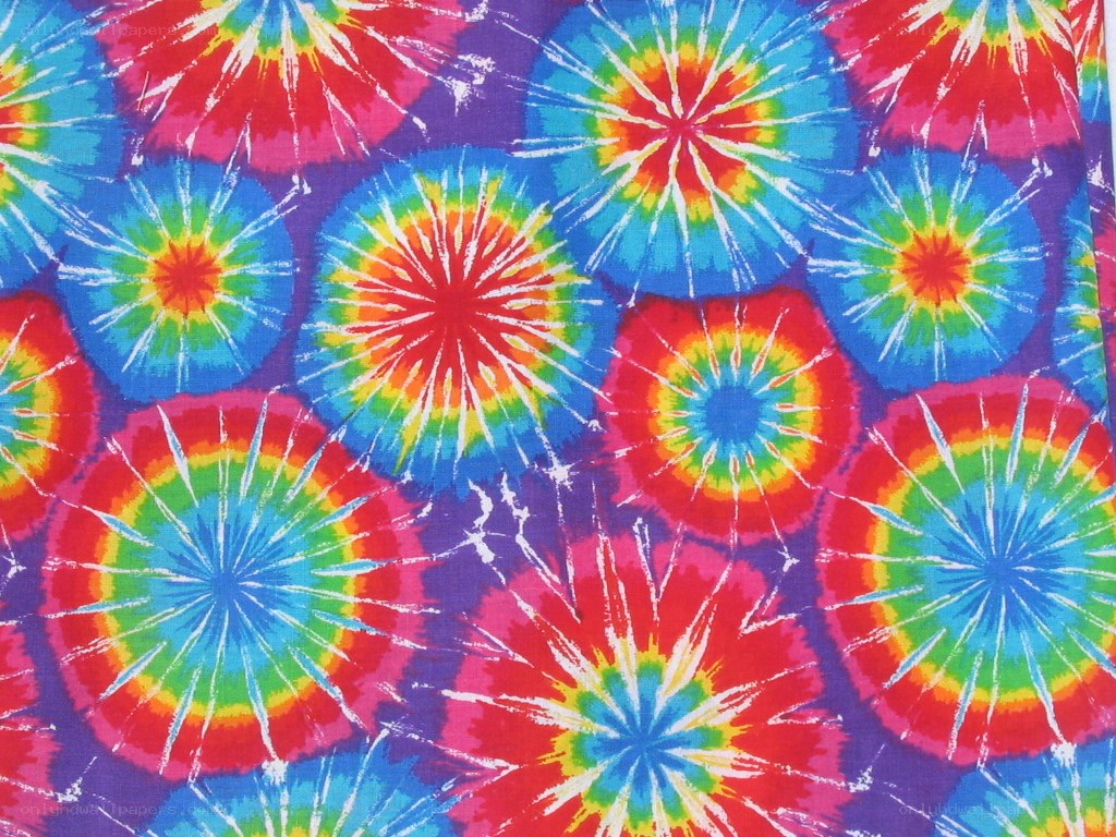 colorful tie-dye pattern