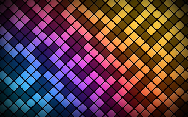 colorful tile pattern background