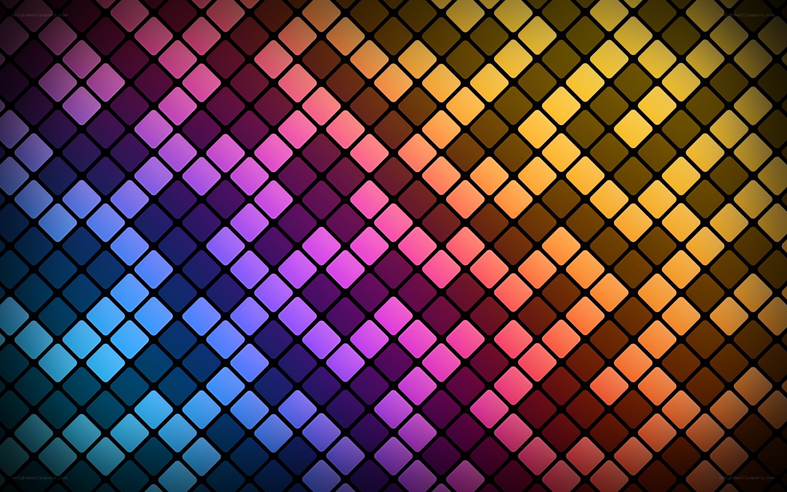 colorful tile pattern background