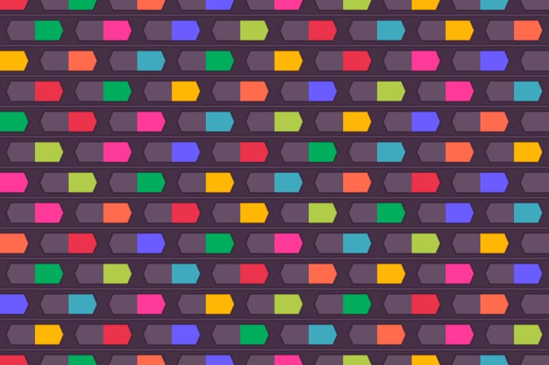 Colorful Tile Pattern — Purple, Calm