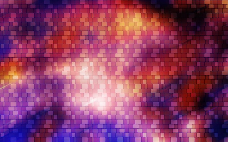 Colorful Tile Pattern — Purple