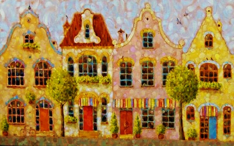 Colorful Townhouses