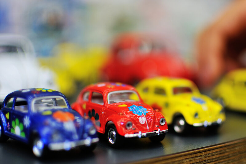 Colorful Toy Cars