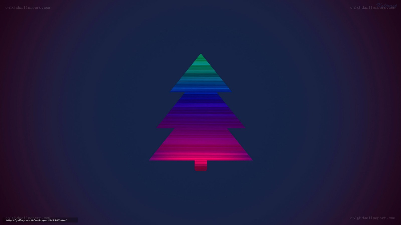 colorful tree gradient