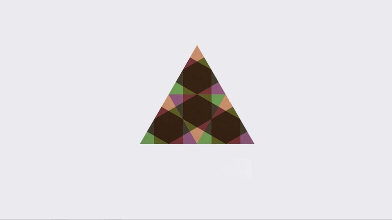 colorful triangle pattern