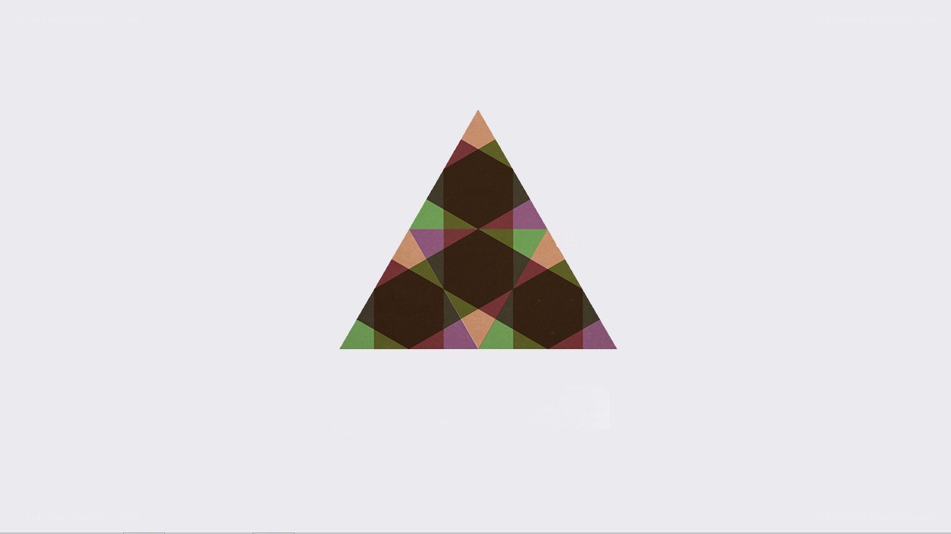 colorful triangle pattern