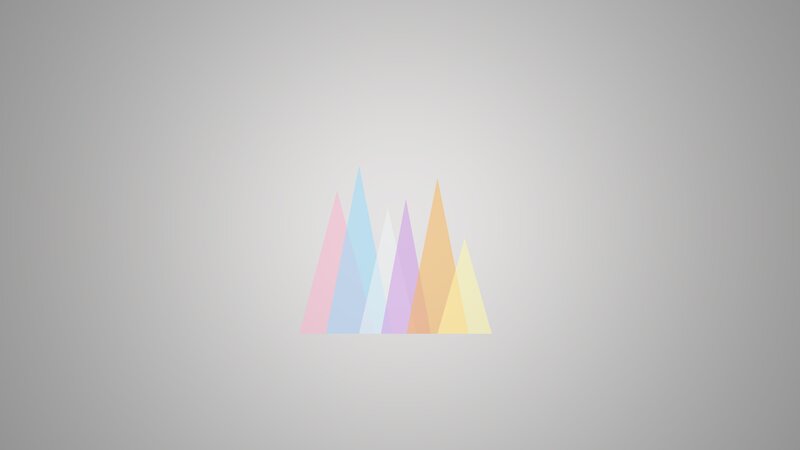 Colorful Triangles — Gray