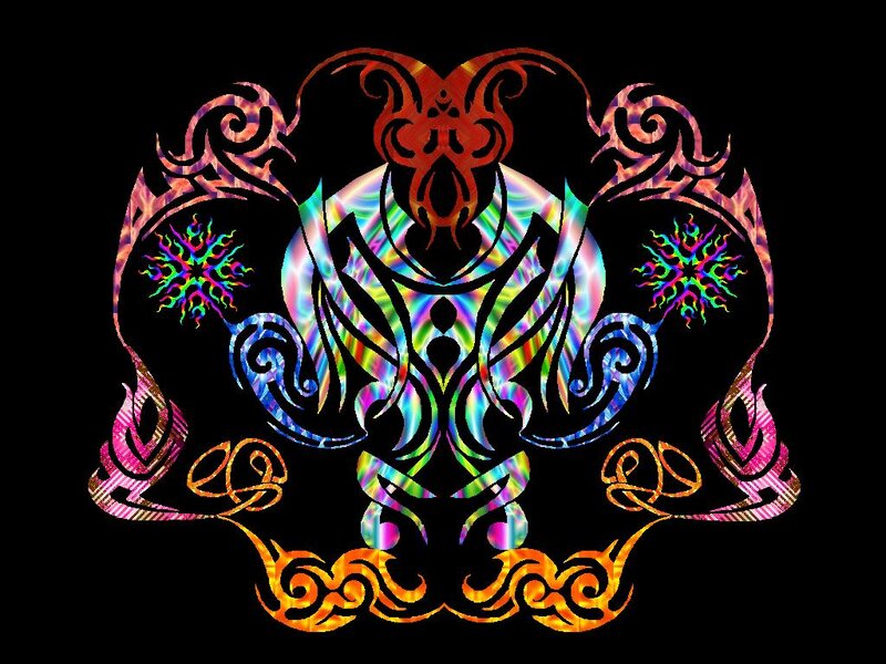 Colorful Tribal Design
