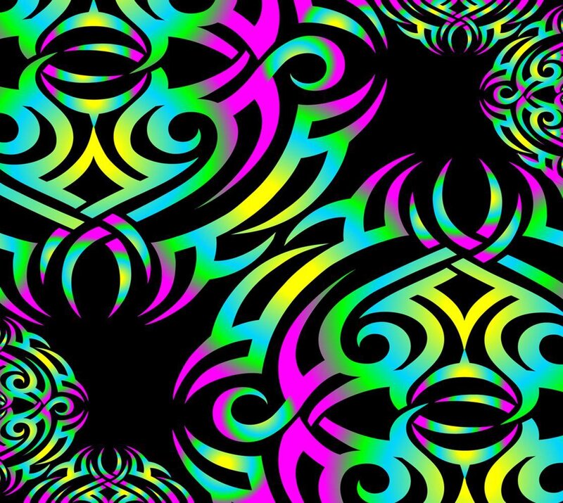 colorful tribal pattern