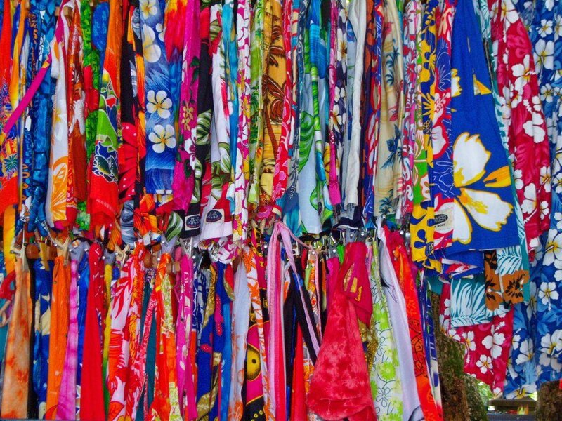 Colorful Tropical Scarves