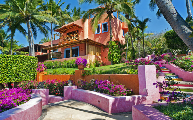 Colorful Tropical Villa