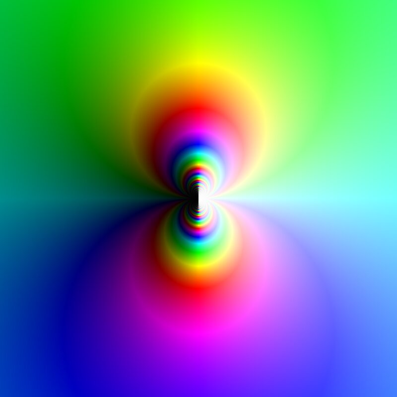 Colorful tunnel effect