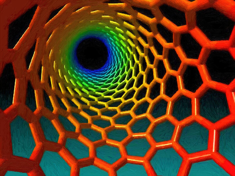 Colorful Tunnel Structure