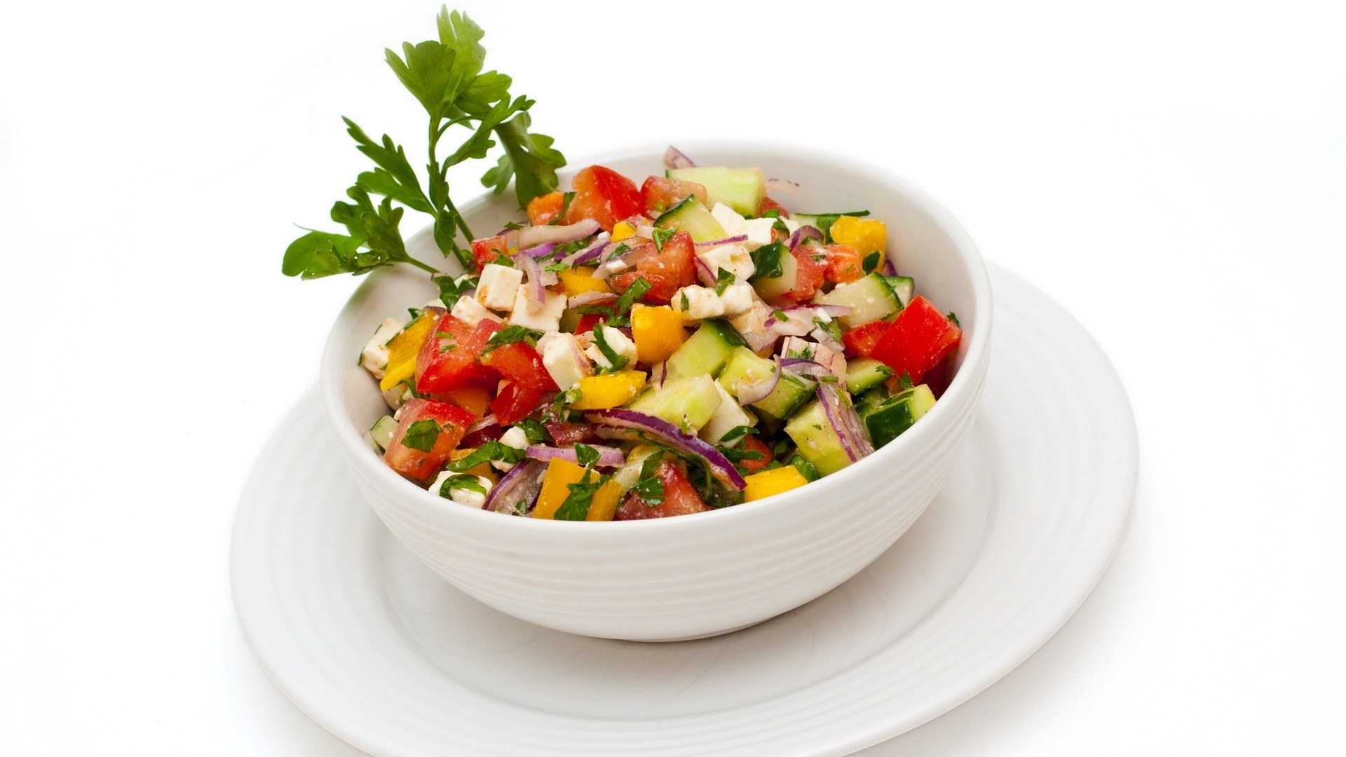 colorful vegetable salad