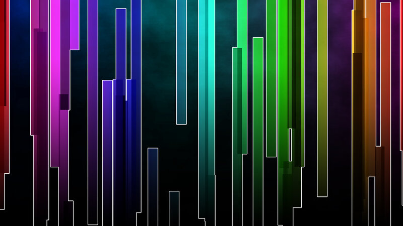 Colorful vertical bar abstract