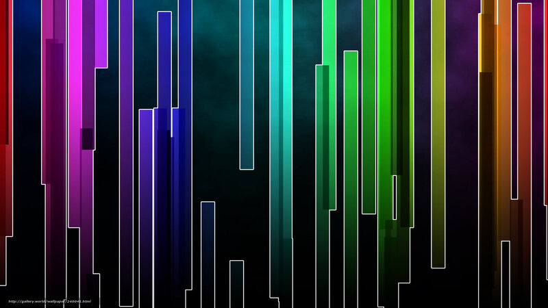 Colorful vertical bars abstract