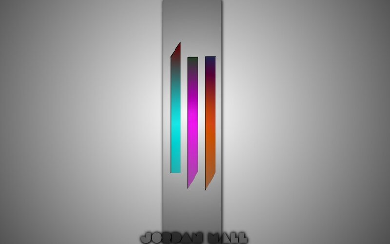 Colorful Vertical Bars — Gray