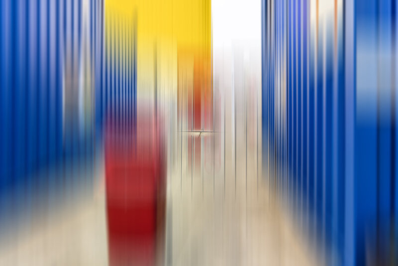 Colorful Vertical Blur