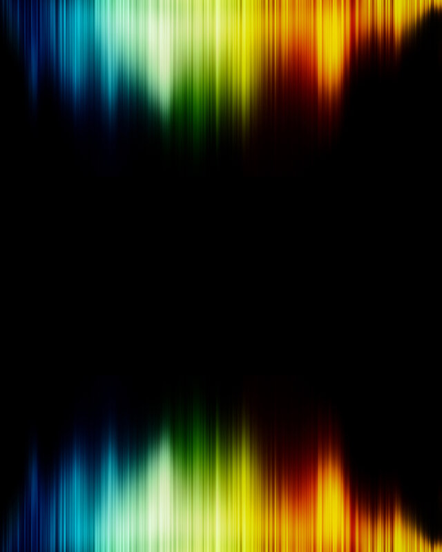 colorful vertical light streaks
