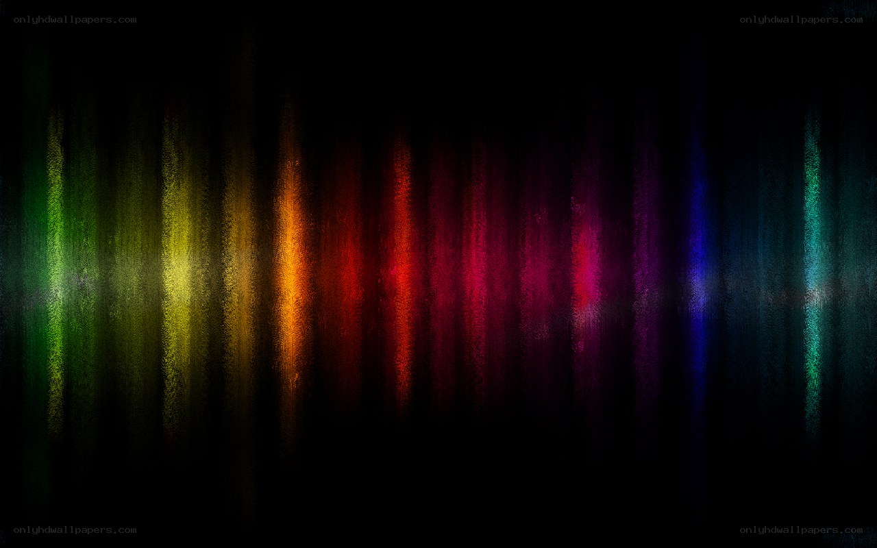 colorful vertical light streaks