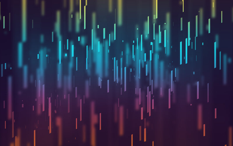 colorful vertical lines animation