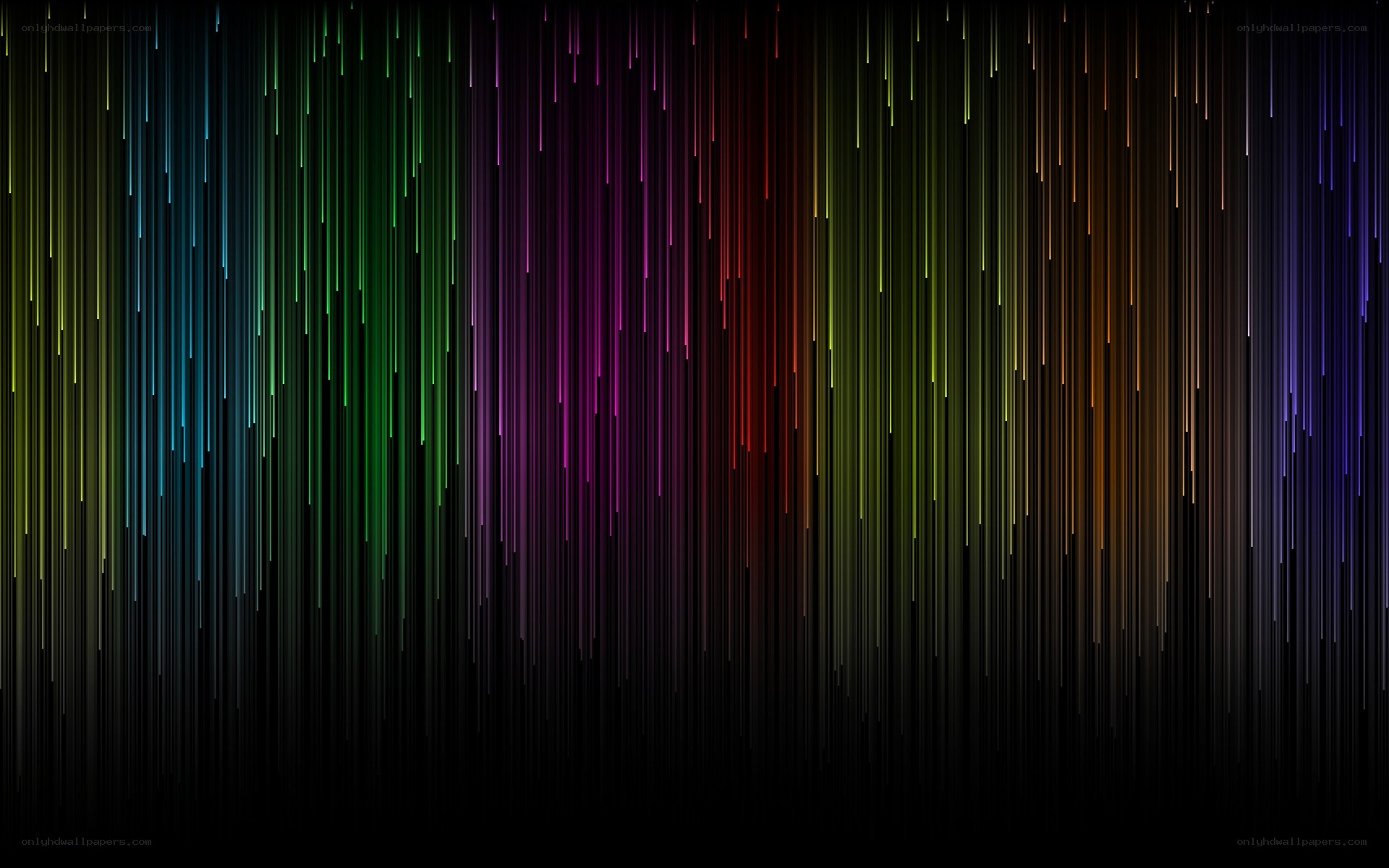 Colorful vertical lines background