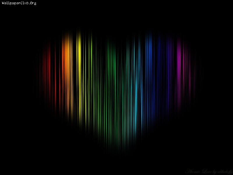 Colorful Vertical Lines — Red