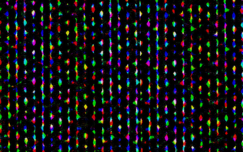 Colorful Vertical Streaks