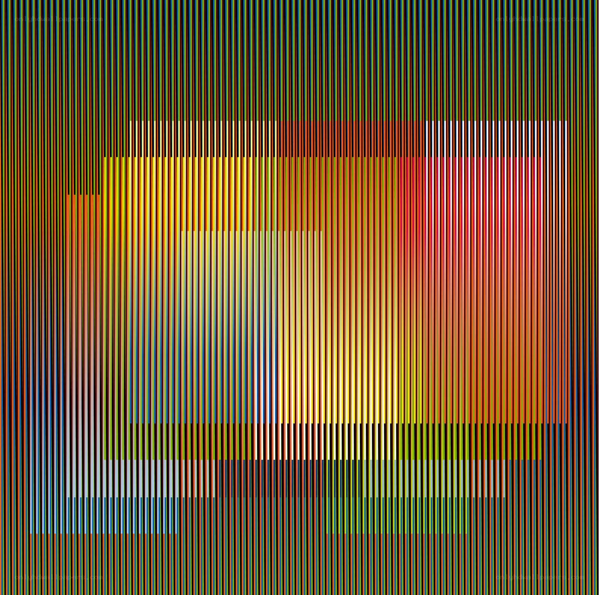 Colorful vertical stripe pattern