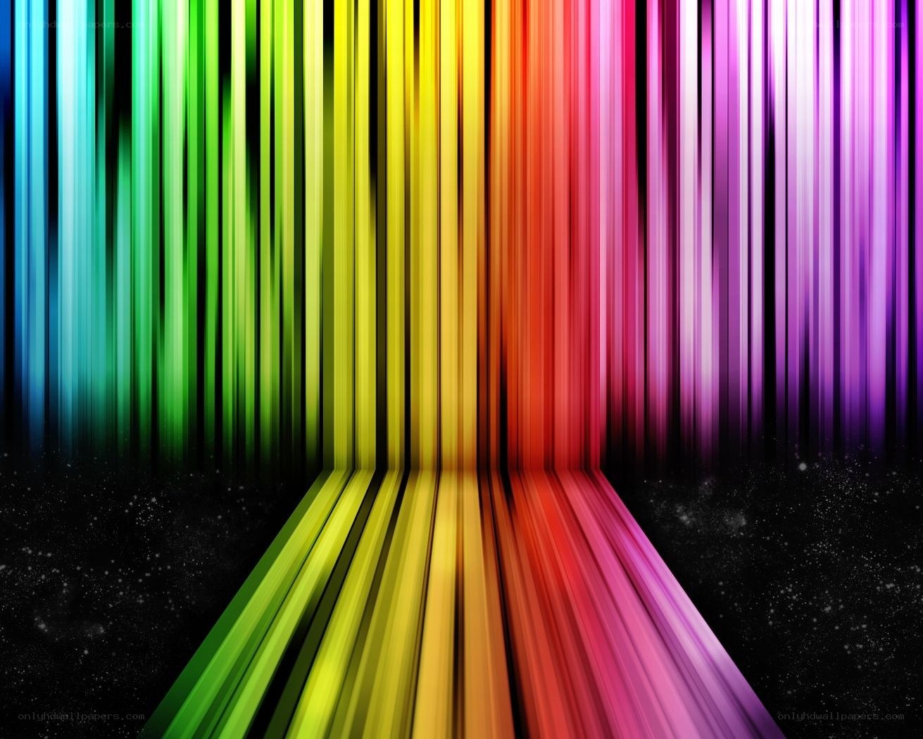 colorful vertical stripes