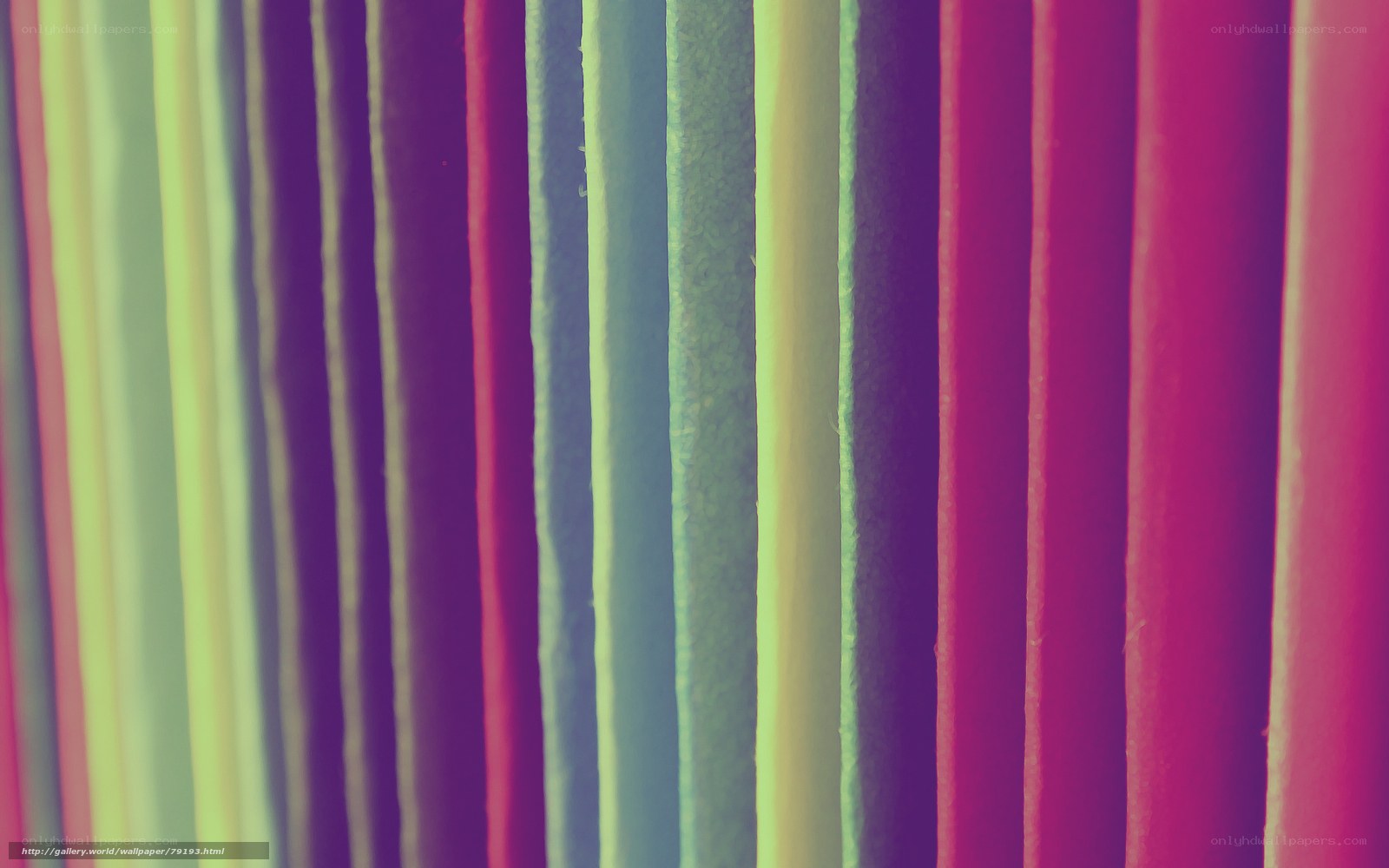 Colorful vertical stripes