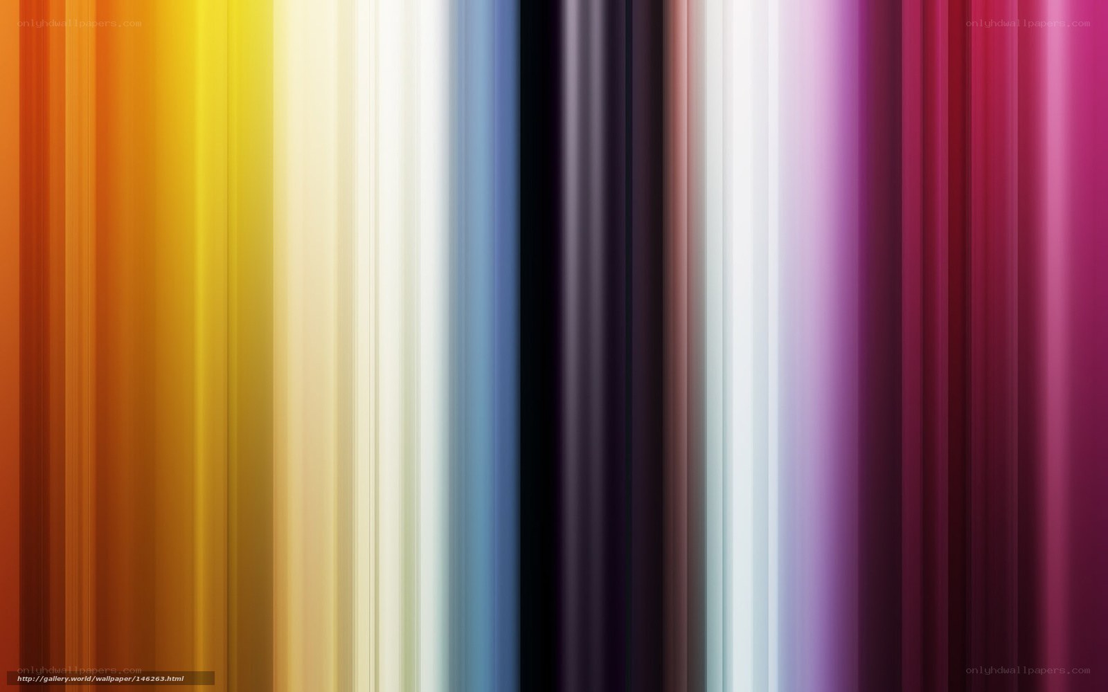 Colorful vertical stripes