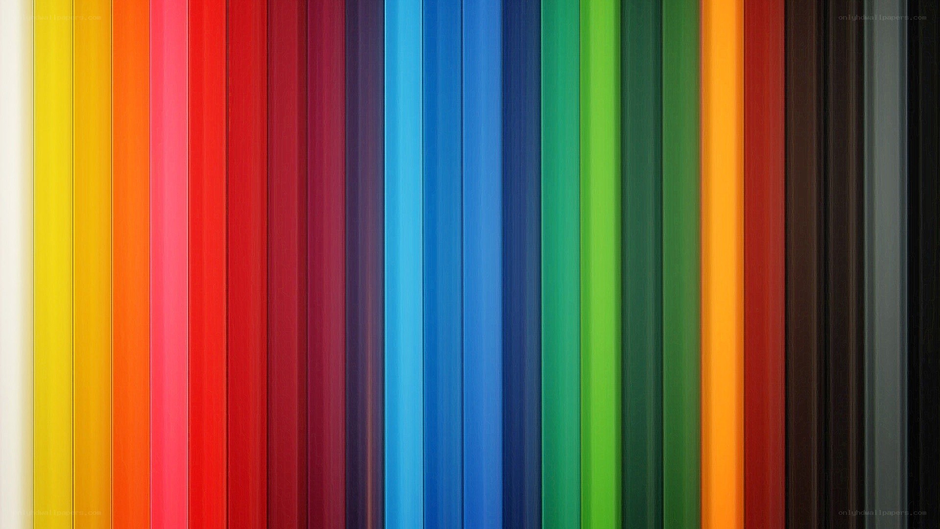 Colorful vertical stripes
