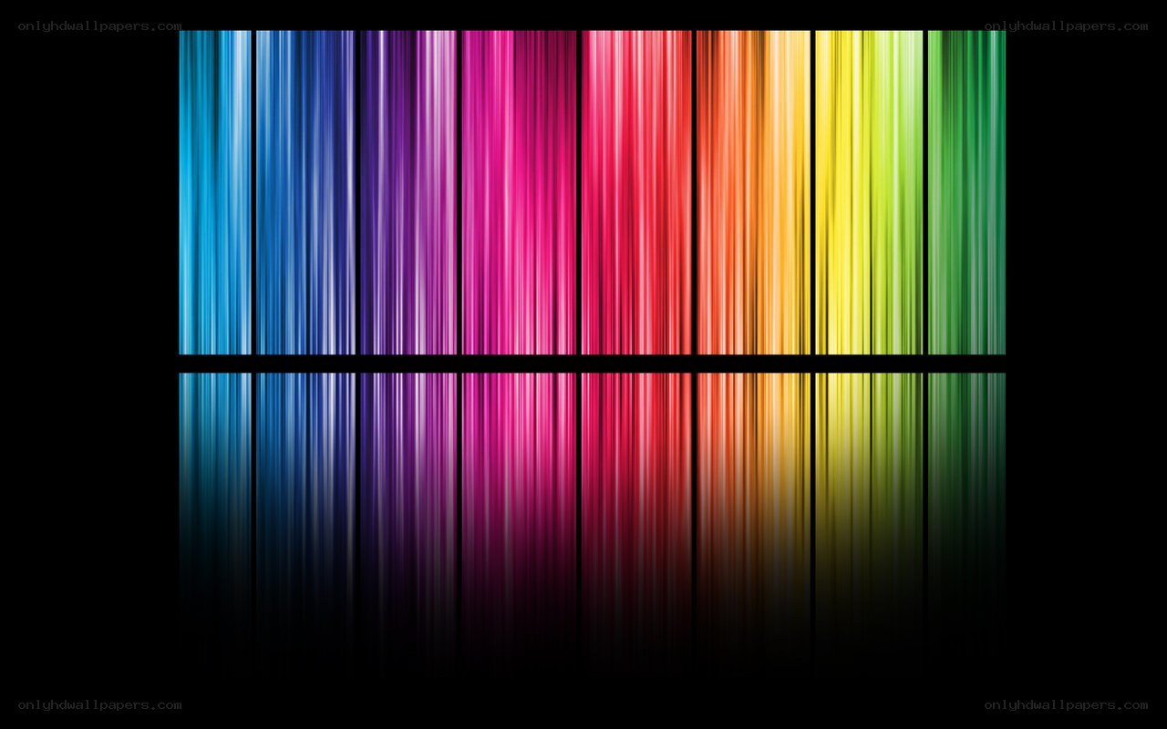 Colorful vertical stripes