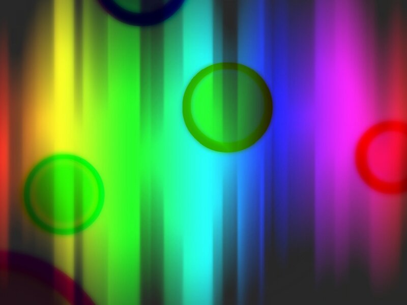 Colorful Vertical Stripes — Green
