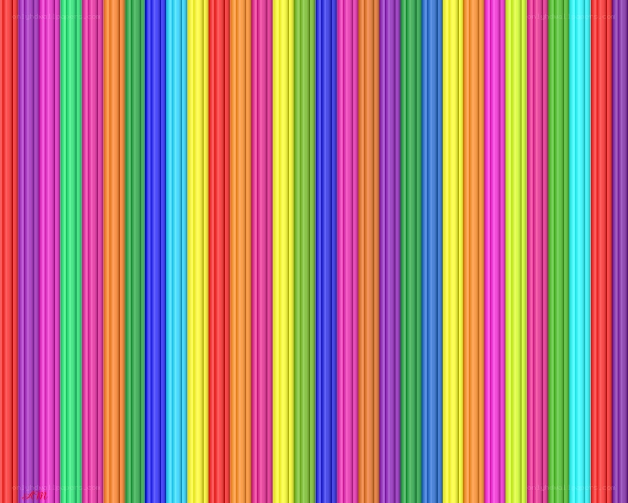 Colorful vertical stripes pattern
