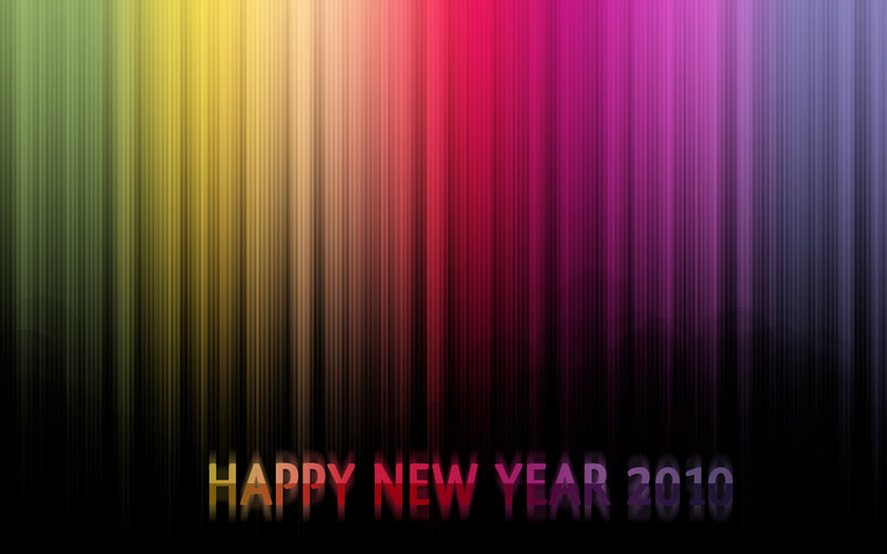Colorful Vertical Stripes — Red, Celebratory