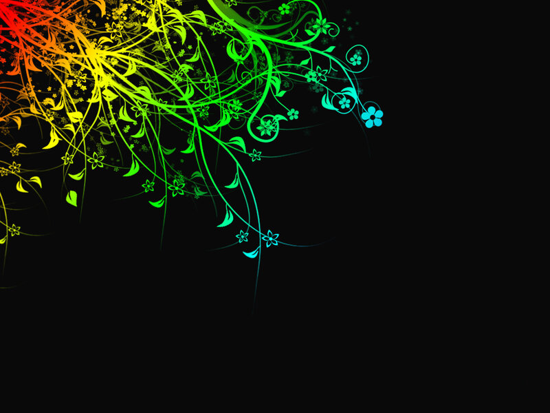Colorful Vine Pattern