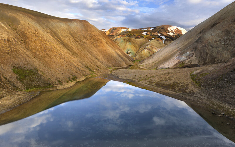 Colorful Volcanic Valley